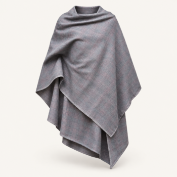 Capa de sarga gris