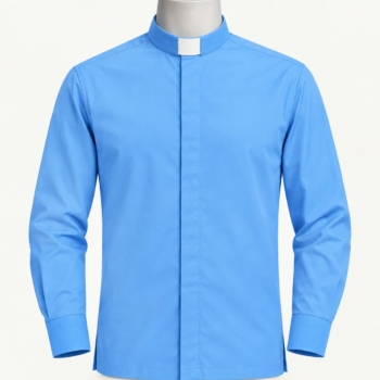 Camisa clerical manga larga Clergyman