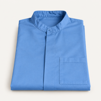 Camisa cuello mao batista de INTA