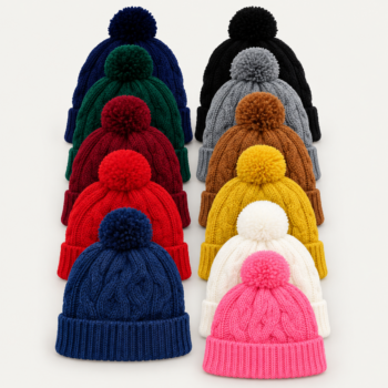 Gorros trenzados