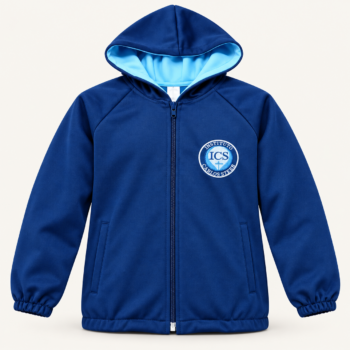 Campera Carlos Steeb de manga ranglán con escudo bordado