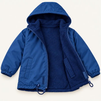 Campera Carlos Steeb impermeable reversible con micropolar
